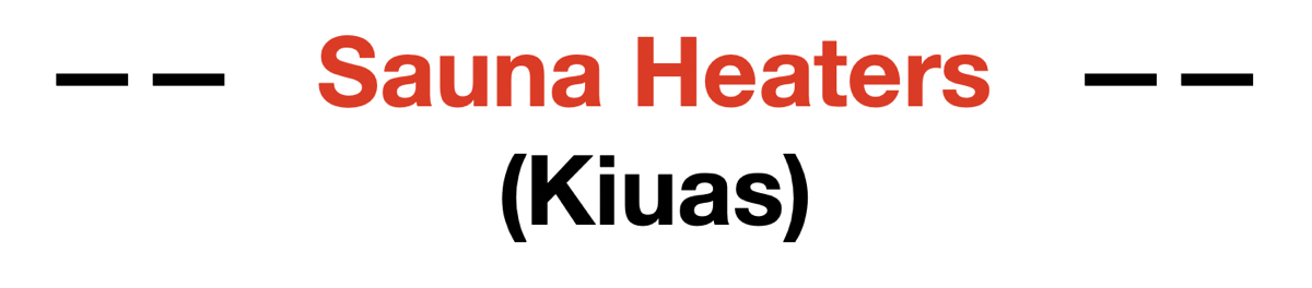Title H SaunaHeaters